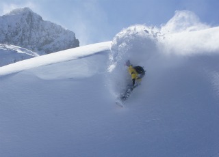 Deep powder in Europe