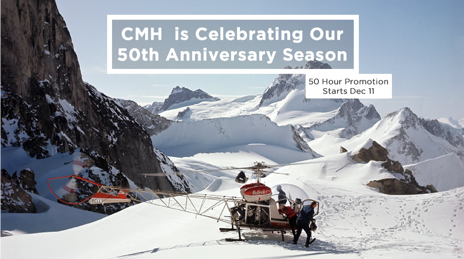 MH Heli Skiing 2015 Booking Promotion