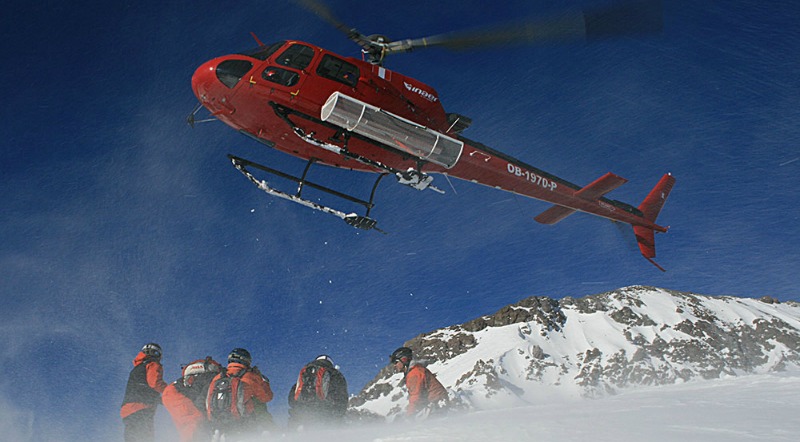 Heli skiing in Chile - summer fitness