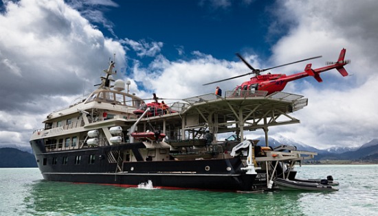 Heli Sking Chile - Patagonia, by Luxury Boat