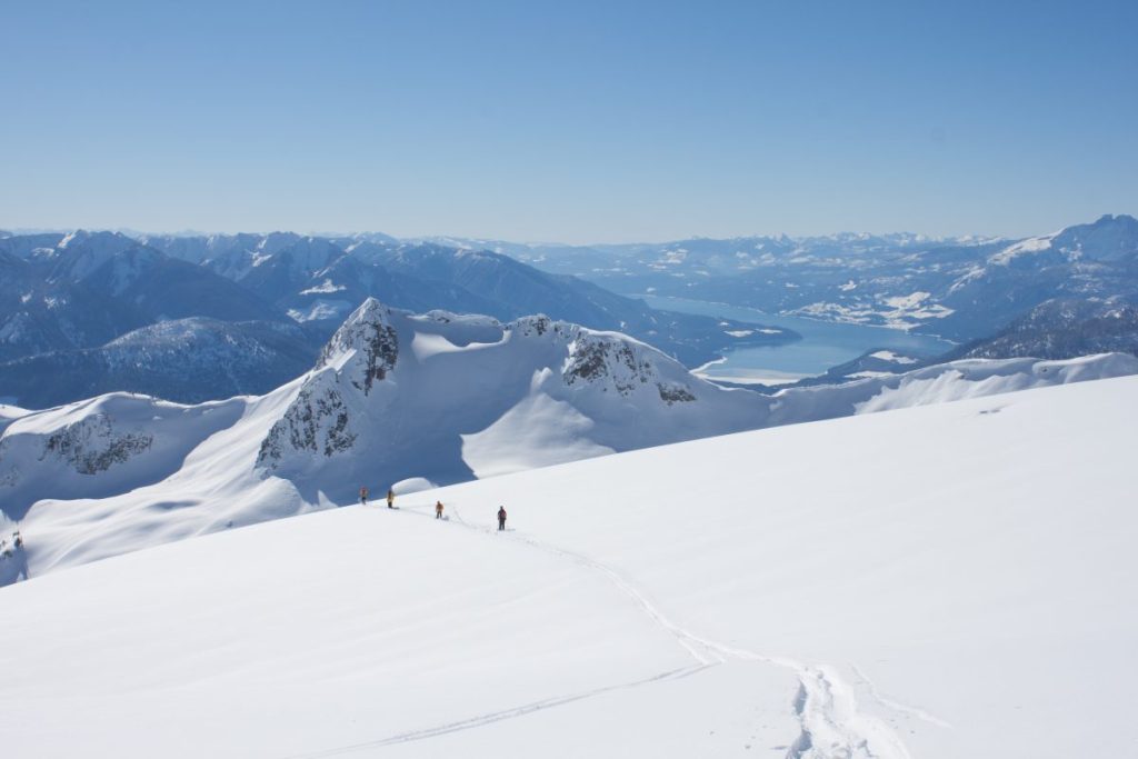 Heli Assisted Ski Touring in Canada