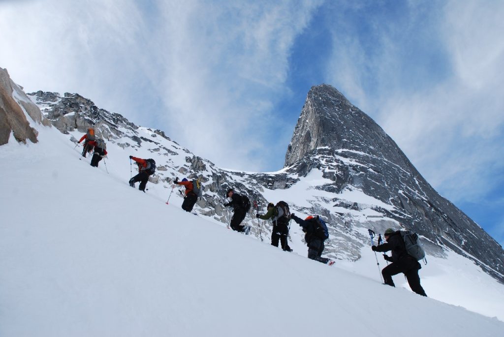 Heli-Assisted Ski Touring in the Bugaboos